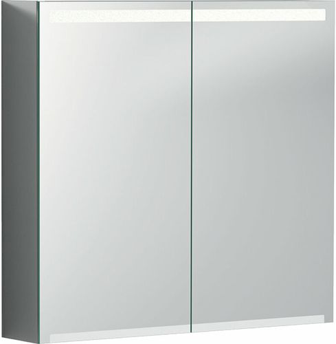 Geberit Opzione armadio a specchio con illuminazione, due ante, larghezza 75 cm, 500205001 - 500.205.00.1