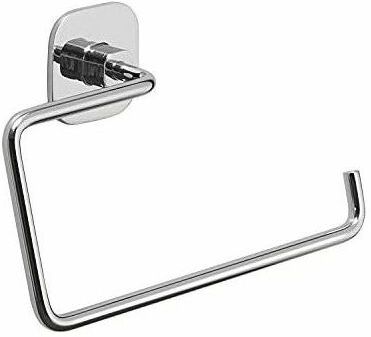 Teide Anello Porta Asciugamani in Acciaio Inox Cromato 20x7,2x10cm - Gedy