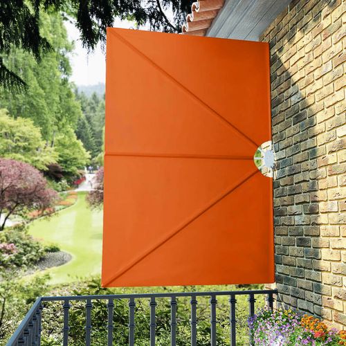 Tenda Laterale per Terrazza Pieghevole Terracotta 240x160 cm VD26328