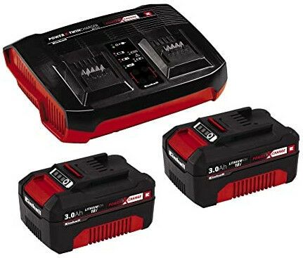 Kit batteria e caricabatteria PXC Starter Kit 2x 3,0Ah & Twincharger Kit