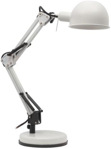 Lampada Da Scrivania Pixa Bianco E14 Max 40W