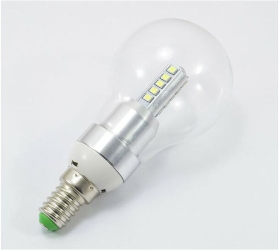 LAMPADINA LAMPADA LED 20 LED SMD2835 4W WATT E14 E27 TONDA OVALE LUCE BIANCO FRE - E14 - E14