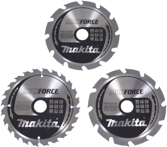 B-33906 Kit lame circolari 190 x 30 x 1.4 mm 1 kit - Makita