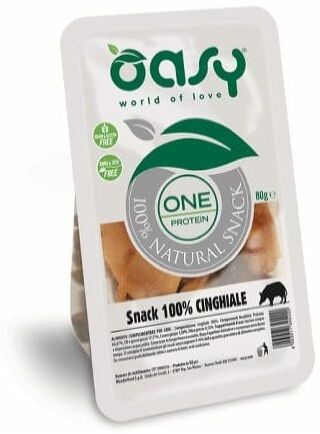 One Protein Snack per cani - al Cinghiale - 80 gr - Oasy