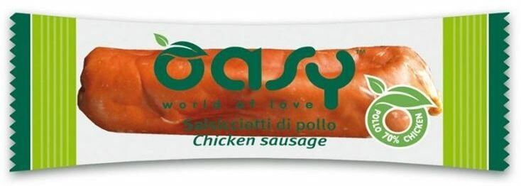 SNACK SALSICCIOTTI DI POLLO MONODOSE 8 G