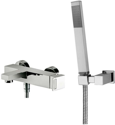 Miscelatore vasca/doccia con supporto a muro snodato EF-EL023CR | Cromo - EFFE