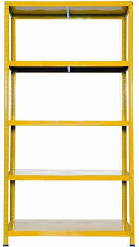 Scaffale in Metallo 5 Ripiani 100x40x187 cm Ettore Giallo