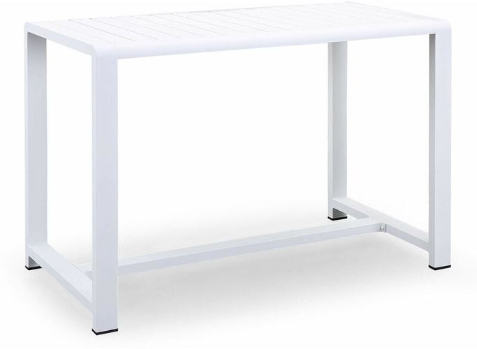 Tavolo da Giardino 151x75x100 cm in Alluminio Kraus Modigliani Bianco