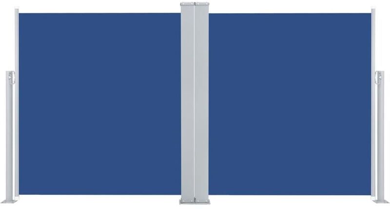 Tenda da Sole Laterale Retrattile Blu 170x600 cm - Blu