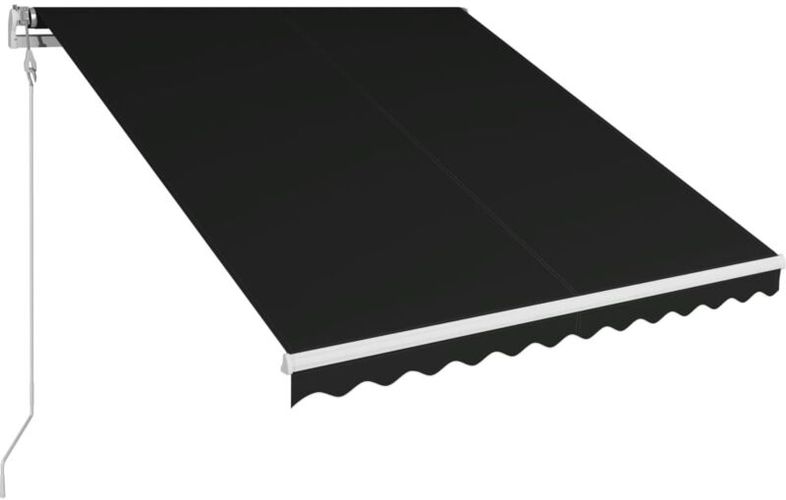 Tenda da Sole Retrattile Automatica 350x250 cm Antracite - Antracite - Vidaxl