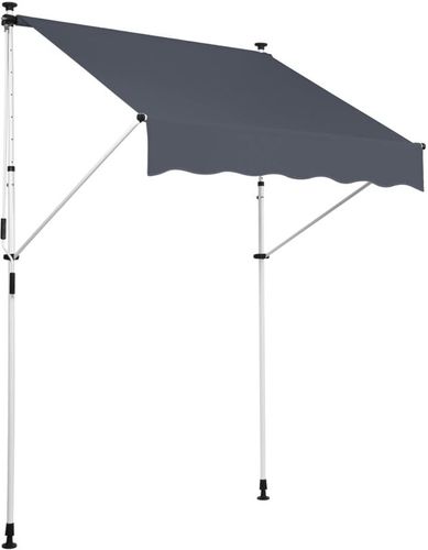 Tenda da sole Westerly con morsetto Antracite 250x120 cm