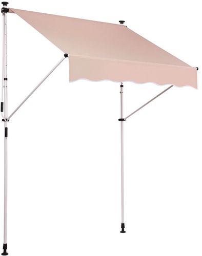 Tenda da sole Westerly con morsetto Beige 200x120 cm