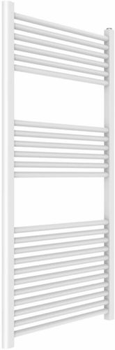 Termoarredo bianco bagno acciaio calorifero termosifone misure h1200xl600xi550 23 tubi - pezzi 1 - Ogomondo