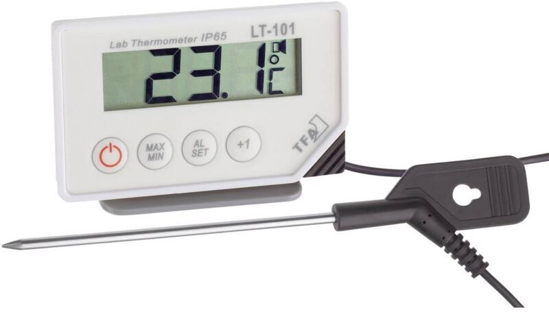 LT-101 Termometro a penetrazione Campo di misura -40 fino a +200 °C Sensore tipo NTC Conforme HACCP - Tfa Dostmann