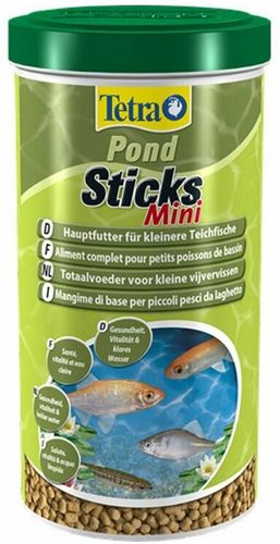 Pond Sticks Mangime per Pesci, 1 l (Confezione da 1), 1000 unità - Tetra