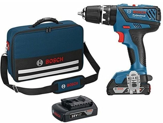 GSB 18-2 Li Trapano Avvitatore a Batteria Plus Professional Kit