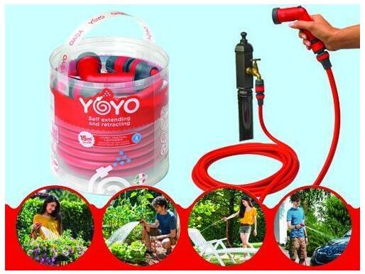 Tubi tubo estensibile yoyo 20 in kit rotola da 8 - 15 - 20 - 30 mt misura: mt 20