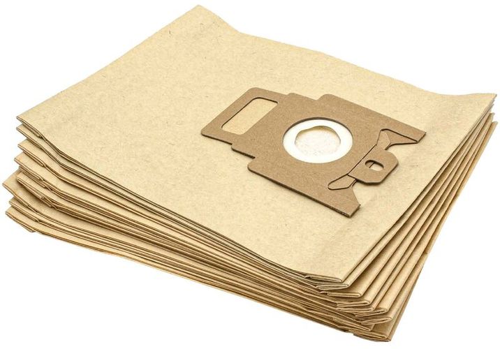 10x sacchetto dell'aspirapolvere compatibile con Miele Senator 1600 sl, c, g aspirapolvere - in carta, Typ m, 28cm x 19,5cm, color sabbia