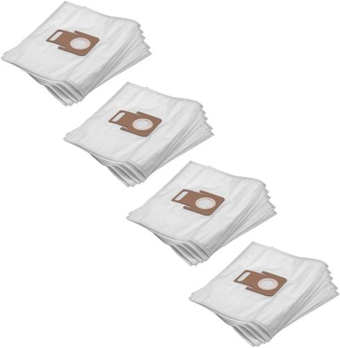 20x sacchetti compatibile con Thomas Anti-Allergy, Home Clean & Parquet, Multi-Clean X10 aspirapolvere - in microfibra, bianco - Vhbw
