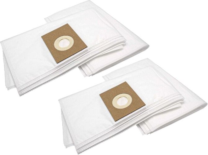 20x sacchetto compatibile con Hako Clean 7231, Supervac 140 aspirapolvere - in microfibra, 37,5cm x 23cm, bianco