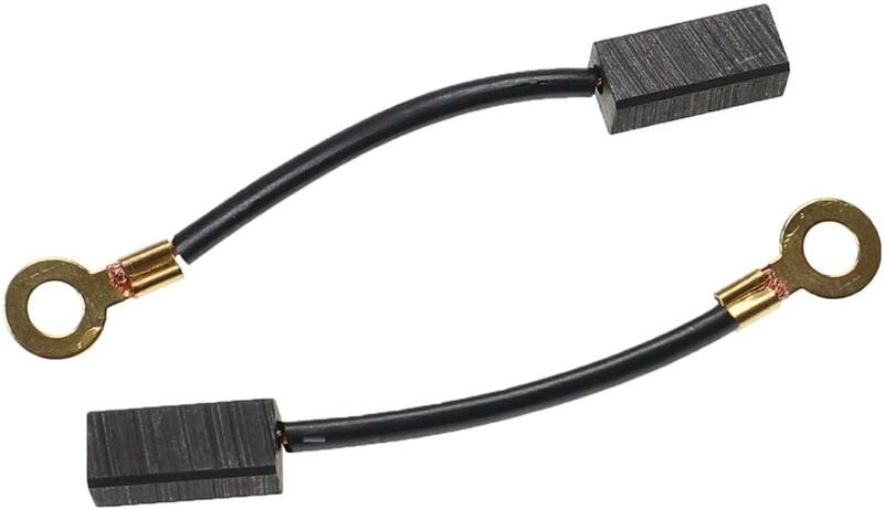 2x spazzola carbone 6,3 x 5 x 14 mm compatibile con Fein ast 636 utensile elettrico / smerigliatrice / sega a coda