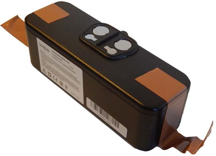 vhbw® Batteria di ricambio Li-Ion 3000mAh (14.4V) compatibile con iRobot Roomba serie 500, 600, 700, 800, 900