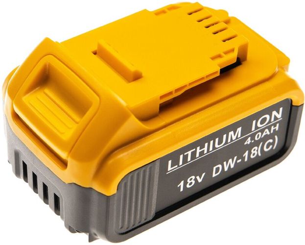 Batteria sostituisce Dewalt DCB182, DCB180, DCB181, DCB181-XJ, DCB183, DCB185, DCB200, DCB201 per attrezzi da lavoro (4000mAh Li-Ion 18V) - Vhbw