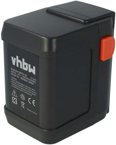 Li-Ion Batteria 3000mAh (18V) compatibile con apparecchi Gardena HighCut 48-Li, 8882 sostituisce 8835-U, 8835-20, 8839, 8839-20.