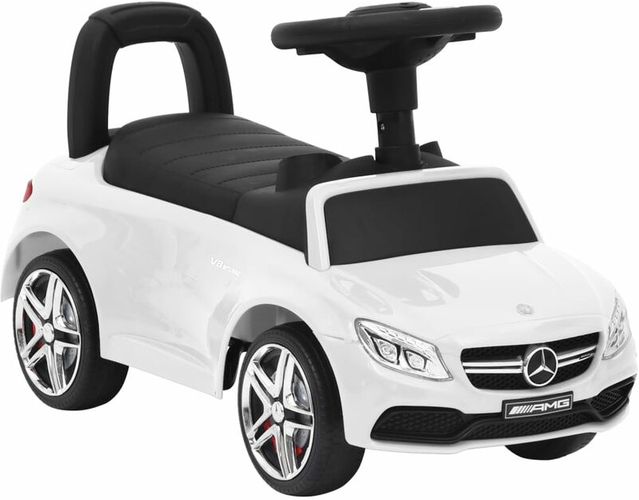 Auto per Bambini Mercedes-Benz C63 Bianca - Bianco