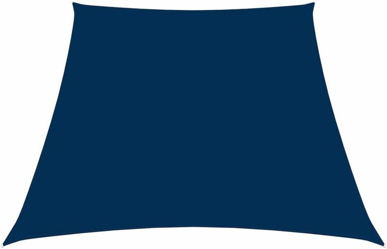 Parasole a Vela in Tessuto Oxford a Trapezio 4/5x3 m Blu - Blu