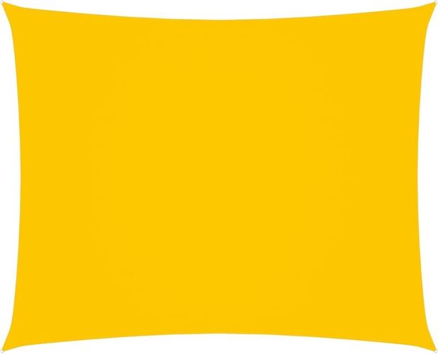 Parasole a Vela Oxford Rettangolare 3x4 m Giallo - Giallo