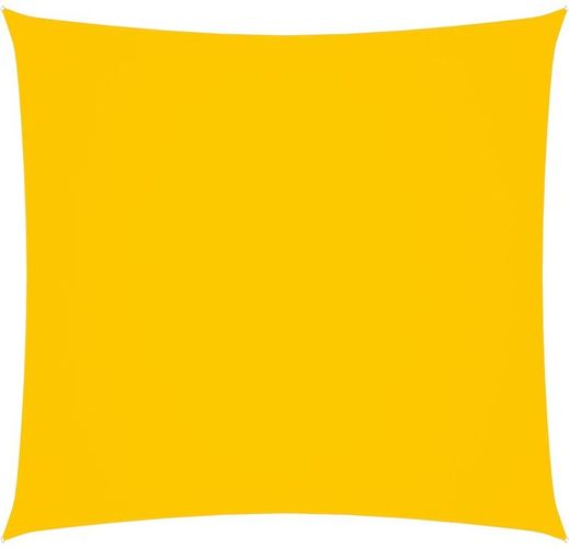 Vela Parasole in Tessuto Oxford Quadrata 3,6x3,6 m Giallo - Giallo