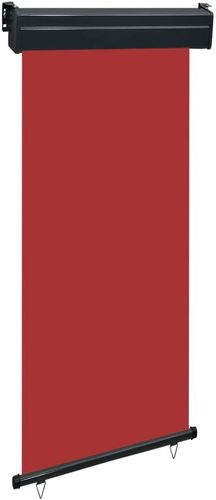 Tenda Laterale per Terrazzo 100x250 cm Rossa - Rosso