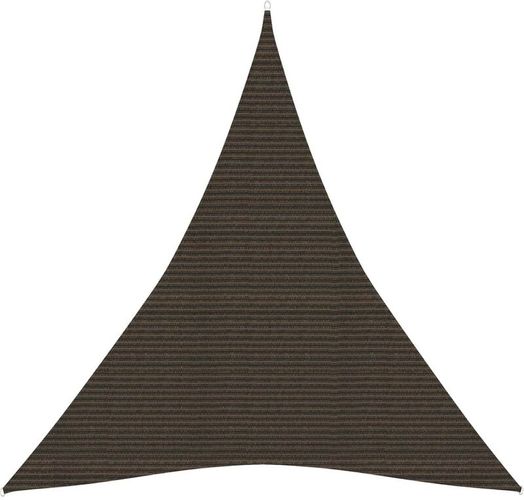 Vela Parasole 160 g/m² Marrone 3x4x4 m in HDPE - Marrone