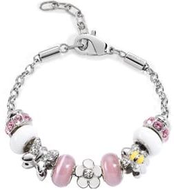 Bracciale Donna Collezione Drops Acciaio Cristalli