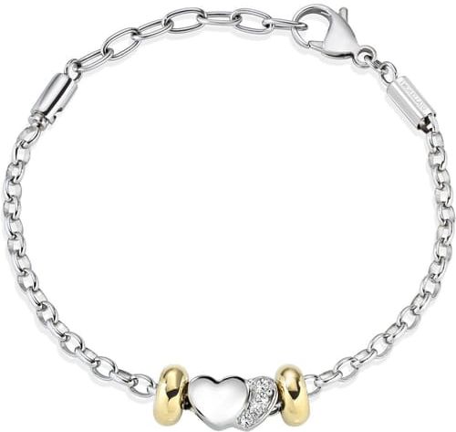 Bracciale Donna Collezione Drops Acciaio Cristalli