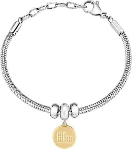 Bracciale Donna Collezione Drops Acciaio Pvd oro