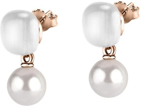 Orecchini Donna Collezione Gemma perla Argento 925‰ Perle coltivate