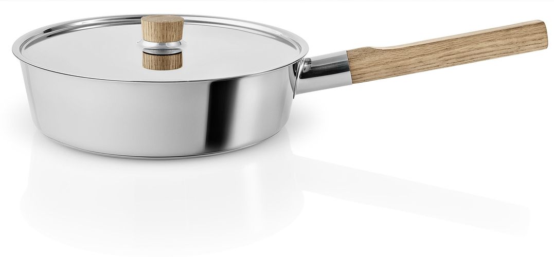 Nordic Kitchen Stainless-Steel Saute Pan