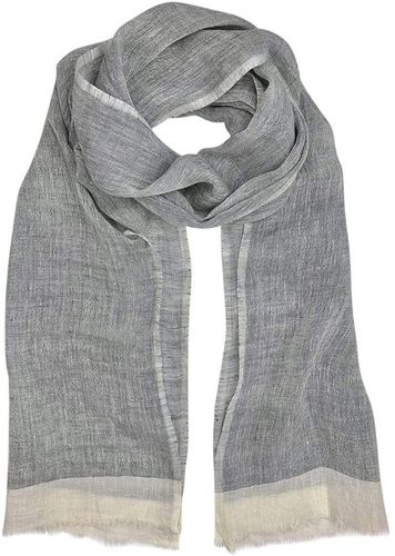 Gauze Linen Two Tone Scarf