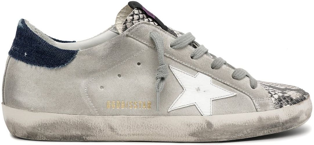 Superstar Sneaker in Rock Snake/Ice/White/Blue