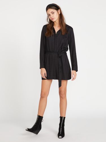 Volcom Brunch Babe Romper - Black - Black - XL