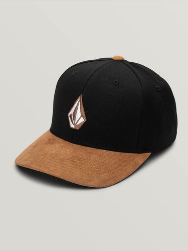 Volcom Full Stone Heather Xfit Hat - Asphalt Black - Asphalt Black - L/XL