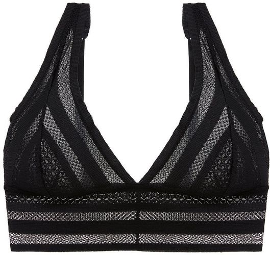 Wildflower Triangle Bralette | Xlarge Black Lace Bralette