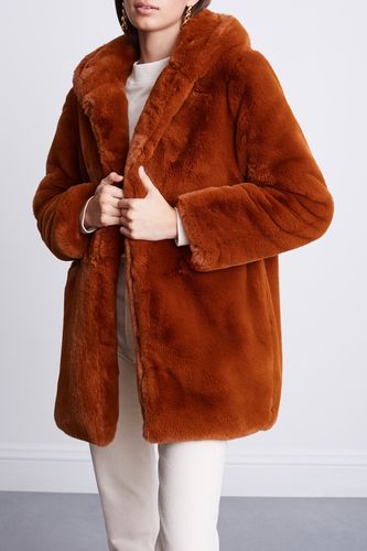 100% Polyester Marie Jacket in Rust Bandier