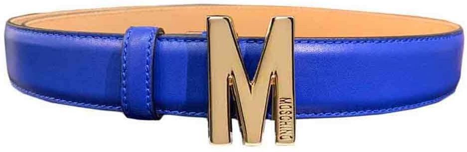 Cintura con lettera piccola - MOSCHINO