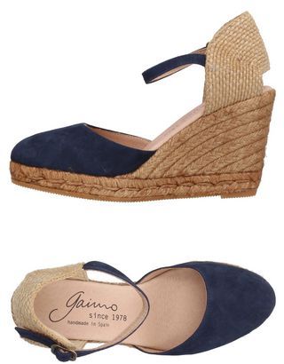 Donna Espadrillas Blu scuro 40 Corda Pelle