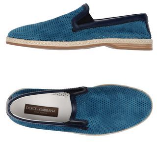 Uomo Espadrillas Verde petrolio 40 81% Pelle di capra 19% Pelle di vitello