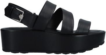 Donna Sandali Nero 34.5 Pelle