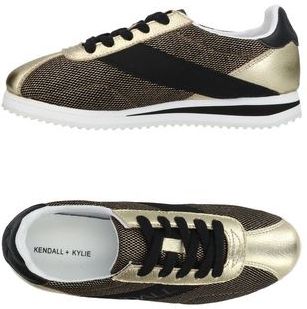Donna Sneakers Oro 40 Pelle Fibre tessili